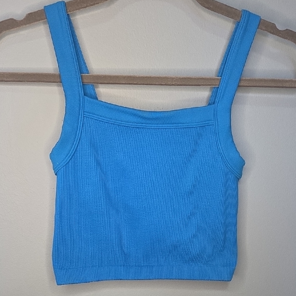 Cotton On Tank Top Blue Size XS Crop